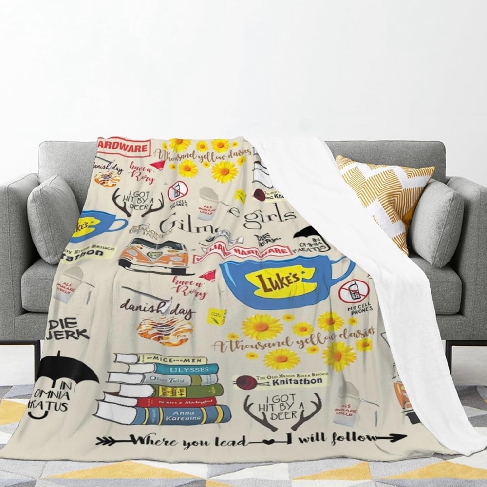 Gilmore Girls Blanket Throw